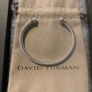 David Yurman cable bracelet in Sterling Silver